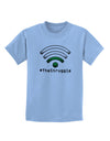 The Struggle - Low Wifi Childrens T-Shirt-Childrens T-Shirt-TooLoud-Light-Blue-X-Small-Davson Sales