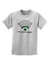 The Struggle - Low Wifi Childrens T-Shirt-Childrens T-Shirt-TooLoud-AshGray-X-Small-Davson Sales