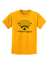 The Struggle - Low Wifi Childrens T-Shirt-Childrens T-Shirt-TooLoud-Gold-X-Small-Davson Sales