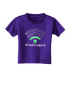 The Struggle - Low Wifi Toddler T-Shirt Dark-Toddler T-Shirt-TooLoud-Purple-2T-Davson Sales