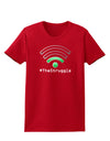 The Struggle - Low Wifi Womens Dark T-Shirt-TooLoud-Red-X-Small-Davson Sales