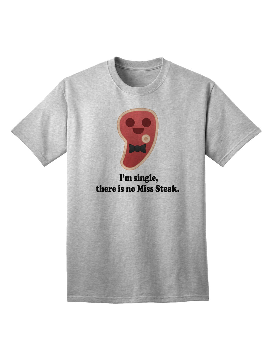 The There Is No Miss Steak Adult T-Shirt by TooLoud-Mens T-shirts-TooLoud-White-Small-Davson Sales