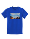 The Time Is Always Right Childrens Dark T-Shirt-Childrens T-Shirt-TooLoud-Royal-Blue-X-Small-Davson Sales