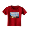 The Time Is Always Right Toddler T-Shirt Dark-Toddler T-Shirt-TooLoud-Red-2T-Davson Sales