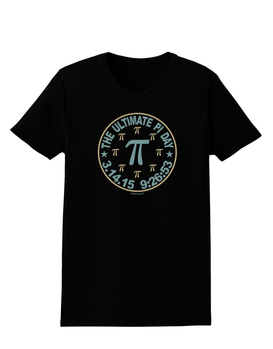 The Ultimate Pi Day Emblem Womens Dark T-Shirt by TooLoud-Womens T-Shirt-TooLoud-Black-X-Small-Davson Sales