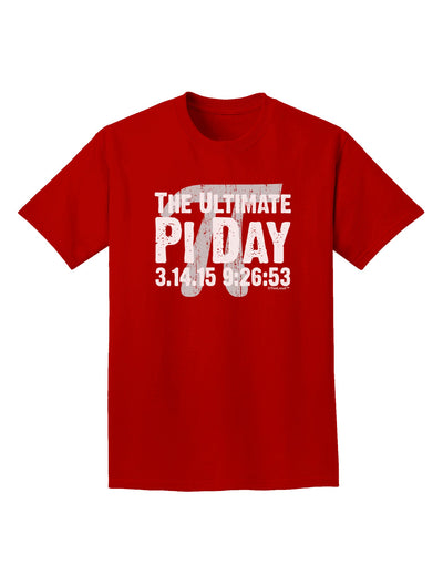 The Ultimate Pi Day Text Adult Dark T-Shirt by TooLoud-Mens T-Shirt-TooLoud-Red-Small-Davson Sales