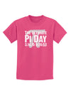 The Ultimate Pi Day Text Childrens Dark T-Shirt by TooLoud-Childrens T-Shirt-TooLoud-Sangria-X-Small-Davson Sales