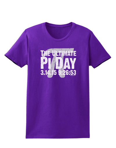 The Ultimate Pi Day Text Womens Dark T-Shirt by TooLoud-Womens T-Shirt-TooLoud-Purple-X-Small-Davson Sales