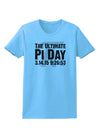 The Ultimate Pi Day Text Womens T-Shirt by TooLoud-Womens T-Shirt-TooLoud-Aquatic-Blue-X-Small-Davson Sales