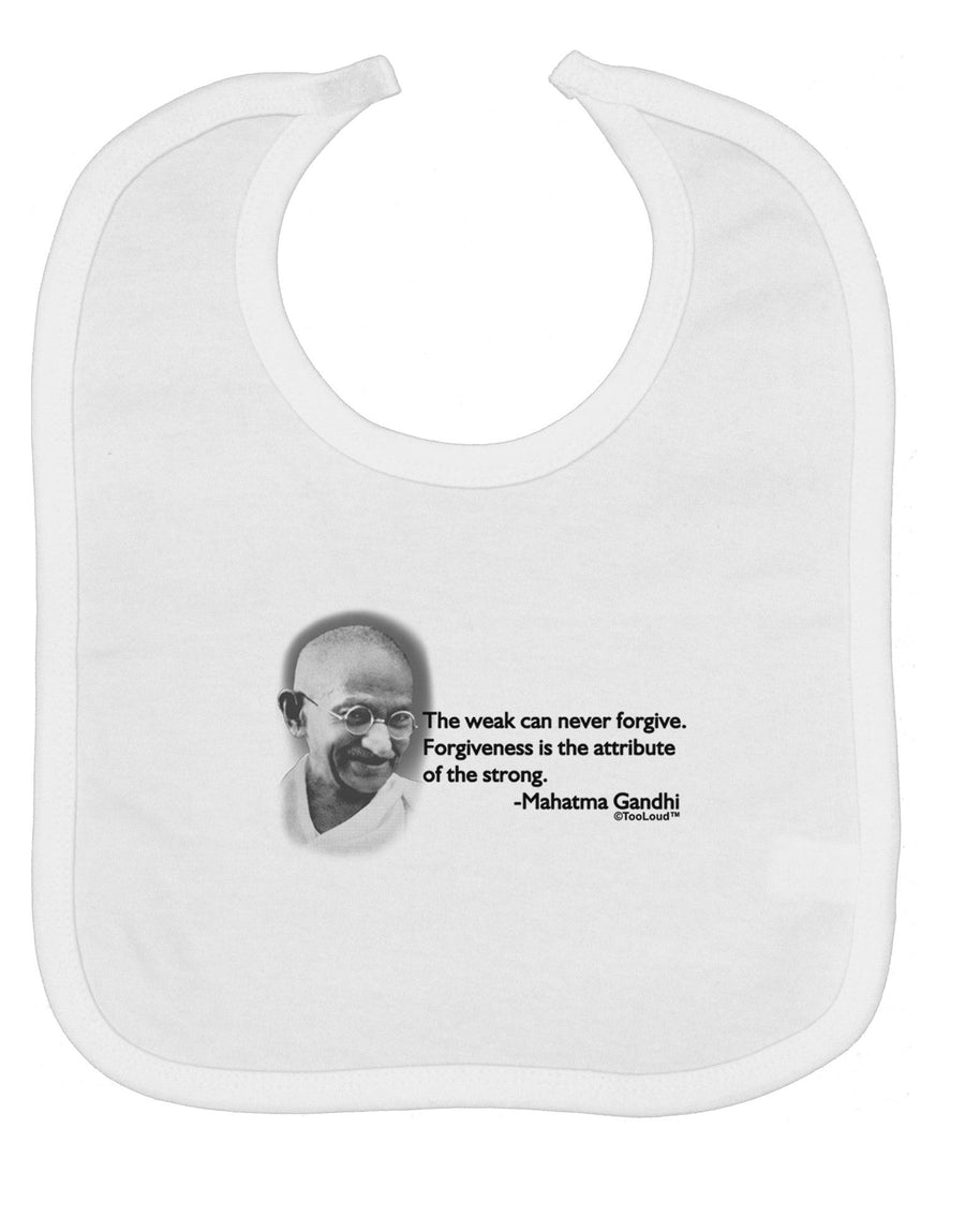 The Weak Can Never Forgive Baby Bib