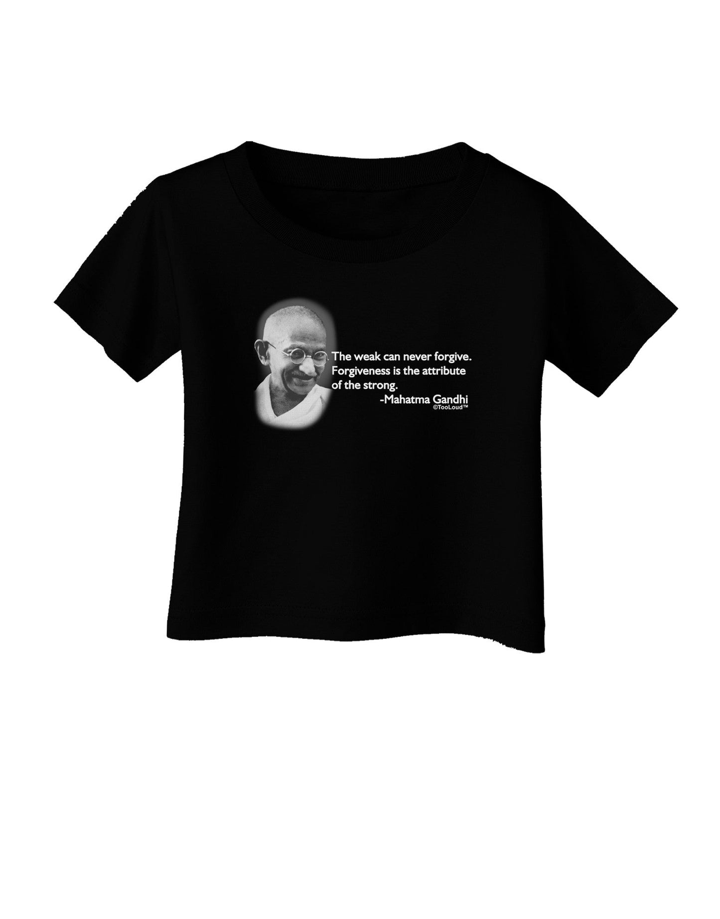 The Weak Can Never Forgive Infant T-Shirt Dark-Infant T-Shirt-TooLoud-Black-06-Months-Davson Sales
