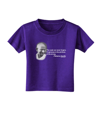 The Weak Can Never Forgive Toddler T-Shirt Dark-Toddler T-Shirt-TooLoud-Purple-2T-Davson Sales