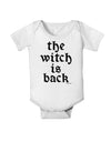 The Witch Is Back Baby Romper Bodysuit by TooLoud-Baby Romper-TooLoud-White-06-Months-Davson Sales