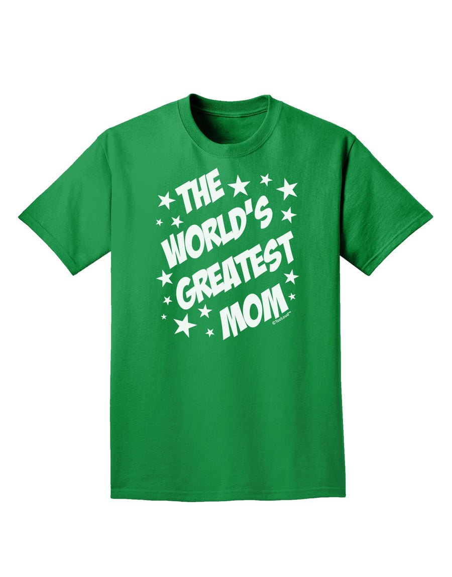 The World's Greatest Mom - Superhero Style Adult Dark T-Shirt by TooLoud-Mens T-Shirt-TooLoud-Purple-Small-Davson Sales