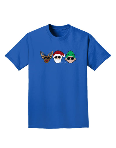 The X-mas Squad Adult Dark T-Shirt-Mens T-Shirt-TooLoud-Royal-Blue-Small-Davson Sales