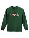 The X-mas Squad Adult Long Sleeve Dark T-Shirt-TooLoud-Dark-Green-Small-Davson Sales