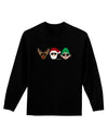 The X-mas Squad Adult Long Sleeve Dark T-Shirt-TooLoud-Black-Small-Davson Sales