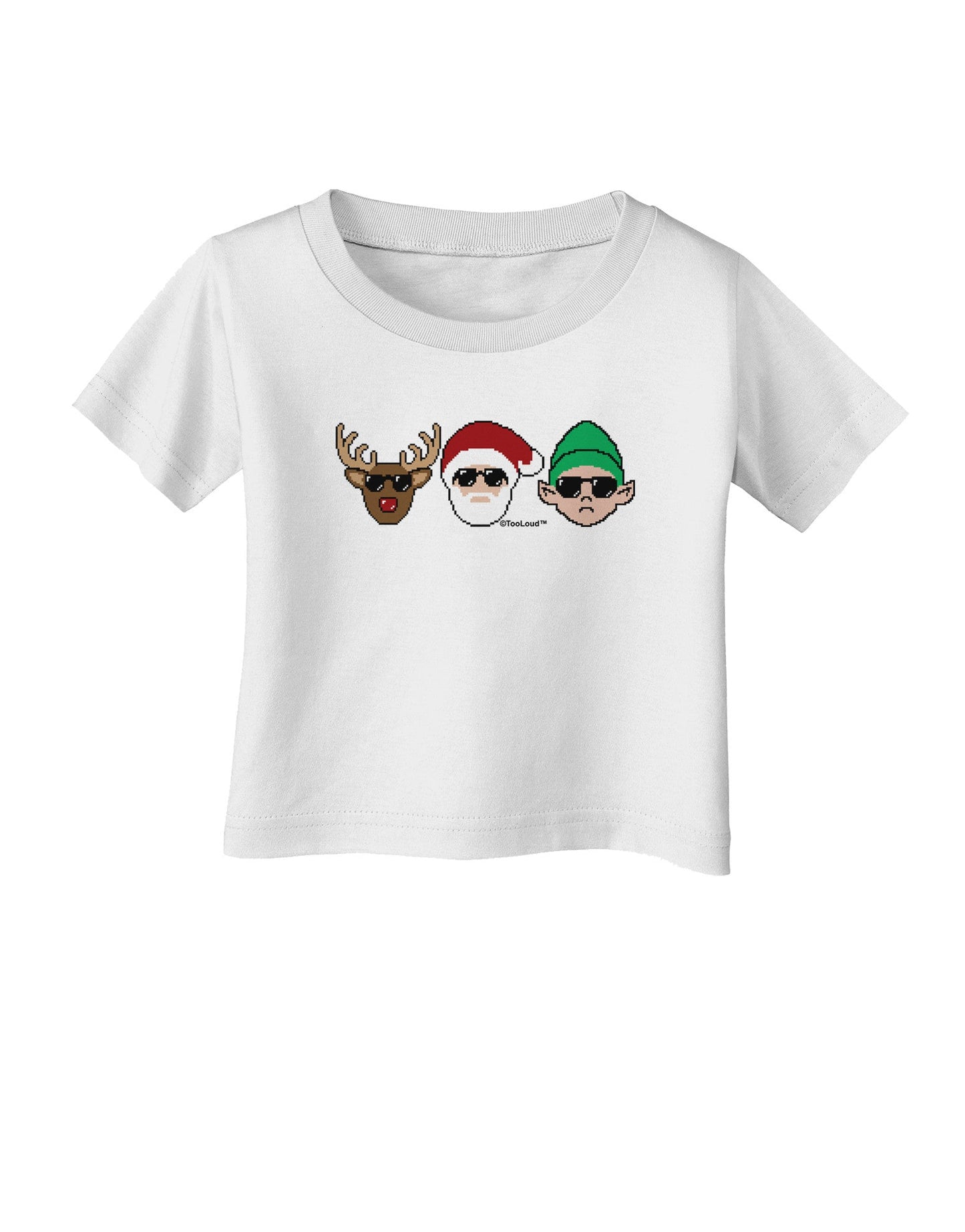 The X-mas Squad Infant T-Shirt-Infant T-Shirt-TooLoud-White-06-Months-Davson Sales