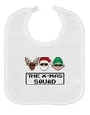 The X-mas Squad Text Baby Bib