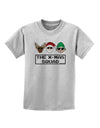 The X-mas Squad Text Childrens T-Shirt-Childrens T-Shirt-TooLoud-AshGray-X-Small-Davson Sales