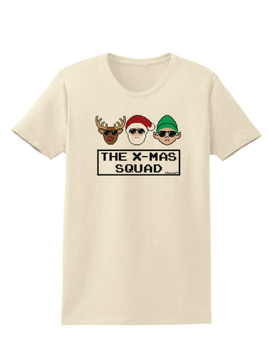 The X-mas Squad Text Womens T-Shirt-Womens T-Shirt-TooLoud-Natural-X-Small-Davson Sales