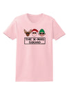 The X-mas Squad Text Womens T-Shirt-Womens T-Shirt-TooLoud-PalePink-X-Small-Davson Sales