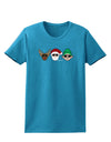 The X-mas Squad Womens Dark T-Shirt-TooLoud-Turquoise-X-Small-Davson Sales