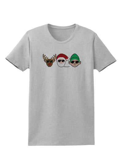 The X-mas Squad Womens T-Shirt-Womens T-Shirt-TooLoud-AshGray-X-Small-Davson Sales