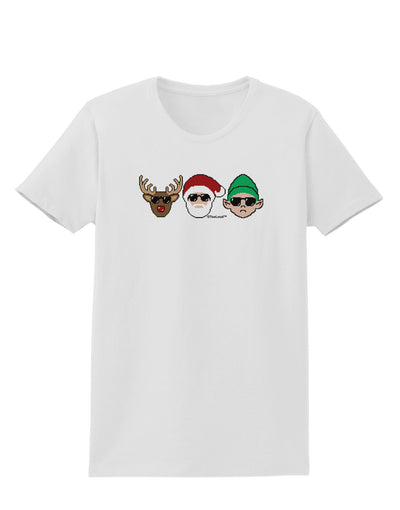 The X-mas Squad Womens T-Shirt-Womens T-Shirt-TooLoud-White-X-Small-Davson Sales