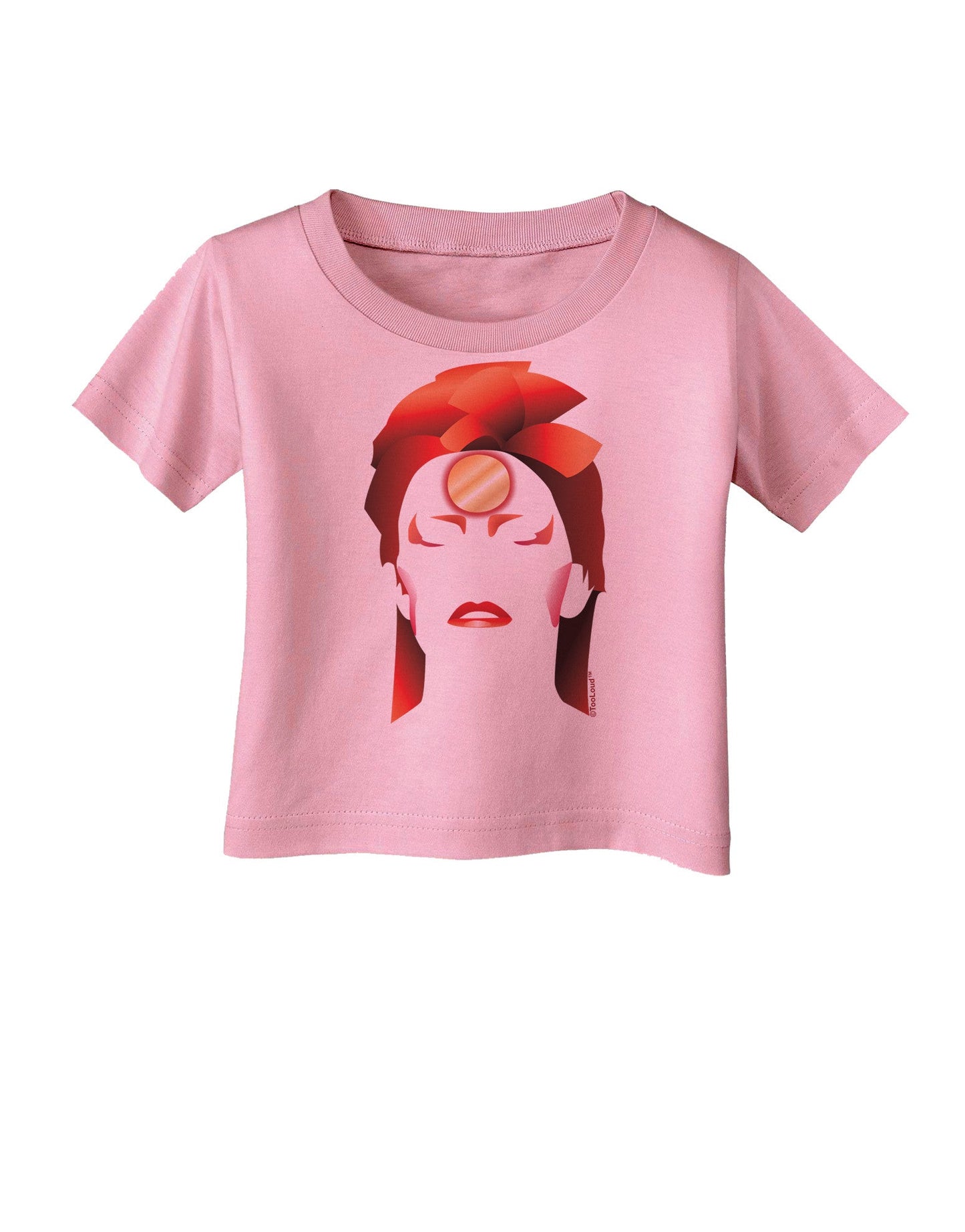 The Zig Infant T-Shirt-Infant T-Shirt-TooLoud-Candy-Pink-06-Months-Davson Sales