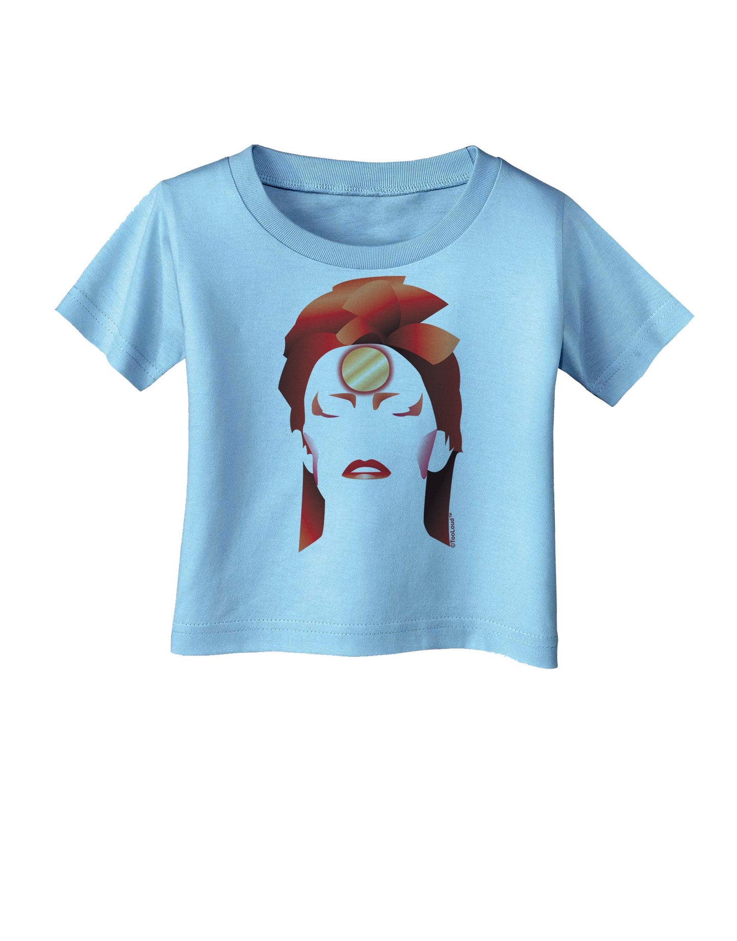 The Zig Infant T-Shirt-Infant T-Shirt-TooLoud-Aquatic-Blue-06-Months-Davson Sales