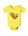 They Did Surgery On a Grape Baby Romper Bodysuit by TooLoud-TooLoud-Yellow-06-Months-Davson Sales