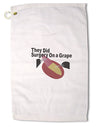 They Did Surgery On a Grape Premium Cotton Golf Towel - 16 x 25 inch by TooLoud-Golf Towel-TooLoud-16x25"-Davson Sales