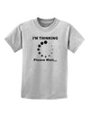 Thinking Please Wait Childrens T-Shirt-Childrens T-Shirt-TooLoud-AshGray-X-Small-Davson Sales