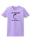 Thinking Please Wait Womens T-Shirt-Womens T-Shirt-TooLoud-Lavender-X-Small-Davson Sales