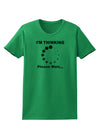 Thinking Please Wait Womens T-Shirt-Womens T-Shirt-TooLoud-Kelly-Green-X-Small-Davson Sales