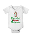 This Gal Loves Christmas Cute Baby Romper Bodysuit-Baby Romper-TooLoud-White-06-Months-Davson Sales