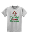 This Gal Loves Christmas Cute Childrens T-Shirt-Childrens T-Shirt-TooLoud-AshGray-X-Small-Davson Sales