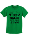 This Girl Has the Best Mom Ever Childrens T-Shirt-Childrens T-Shirt-TooLoud-Kelly-Green-X-Small-Davson Sales