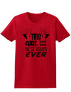 This Girl Has the Best Mom Ever Womens T-Shirt-Womens T-Shirt-TooLoud-Red-X-Small-Davson Sales