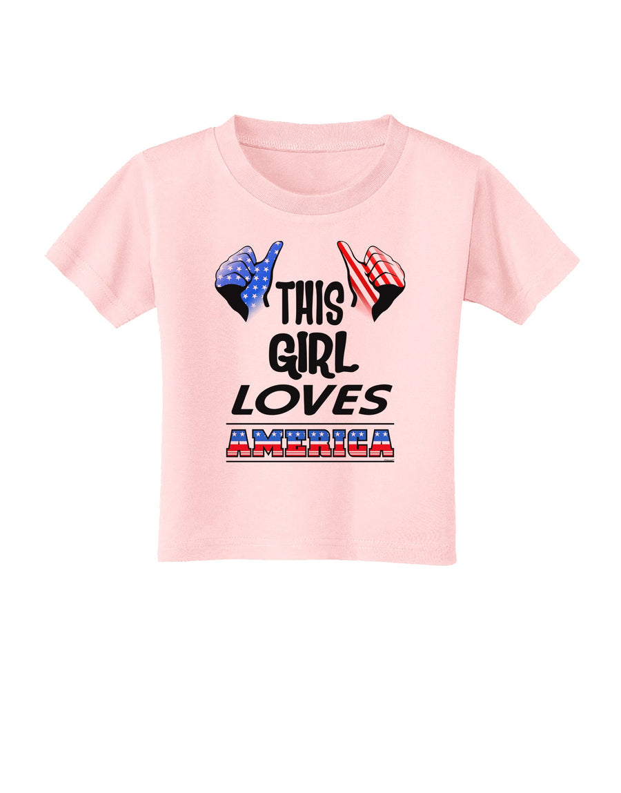 This Girl Loves America Toddler T-Shirt-Toddler T-Shirt-TooLoud-White-2T-Davson Sales