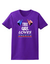 This Girl Loves America Womens Dark T-Shirt-TooLoud-Purple-X-Small-Davson Sales