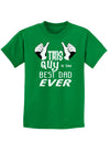 This Guy Best Dad Ever Childrens Dark T-Shirt-Childrens T-Shirt-TooLoud-Kelly-Green-X-Small-Davson Sales