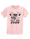 This Guy Best Dad Ever Childrens T-Shirt-Childrens T-Shirt-TooLoud-PalePink-X-Small-Davson Sales