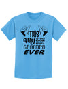 This Guy Best Grandpa Ever Childrens T-Shirt-Childrens T-Shirt-TooLoud-Aquatic-Blue-X-Small-Davson Sales