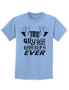 This Guy Best Grandpa Ever Childrens T-Shirt-Childrens T-Shirt-TooLoud-Light-Blue-X-Small-Davson Sales