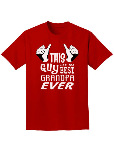 This Guy Has The Best Grandpa Ever Adult Dark T-Shirt-Mens T-Shirt-TooLoud-Red-Small-Davson Sales