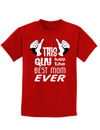 This Guy Has the Best Mom Ever Childrens Dark T-Shirt-Childrens T-Shirt-TooLoud-Red-X-Small-Davson Sales