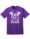 This Guy Has the Best Papa Ever Adult Dark T-Shirt-Mens T-Shirt-TooLoud-Purple-Small-Davson Sales