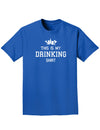 This Is My Drinking Shirt Adult Dark T-Shirt-Mens T-Shirt-TooLoud-Royal-Blue-Small-Davson Sales